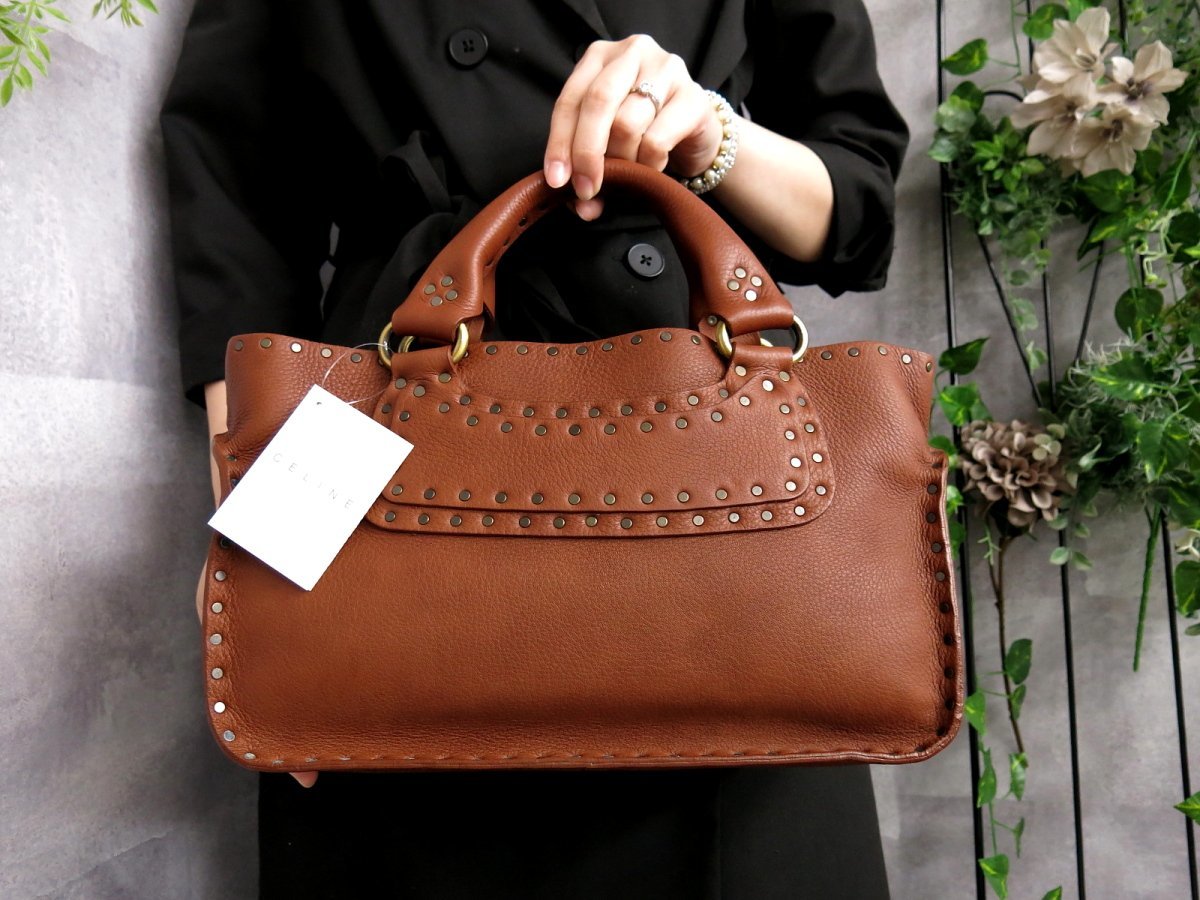○超美品○CELINE セリーヌ○ブギーバッグ○カーフ レザー 本革 ○超美品○CELINE セリーヌ○ブギーバッグ○カーフ レザー 本革