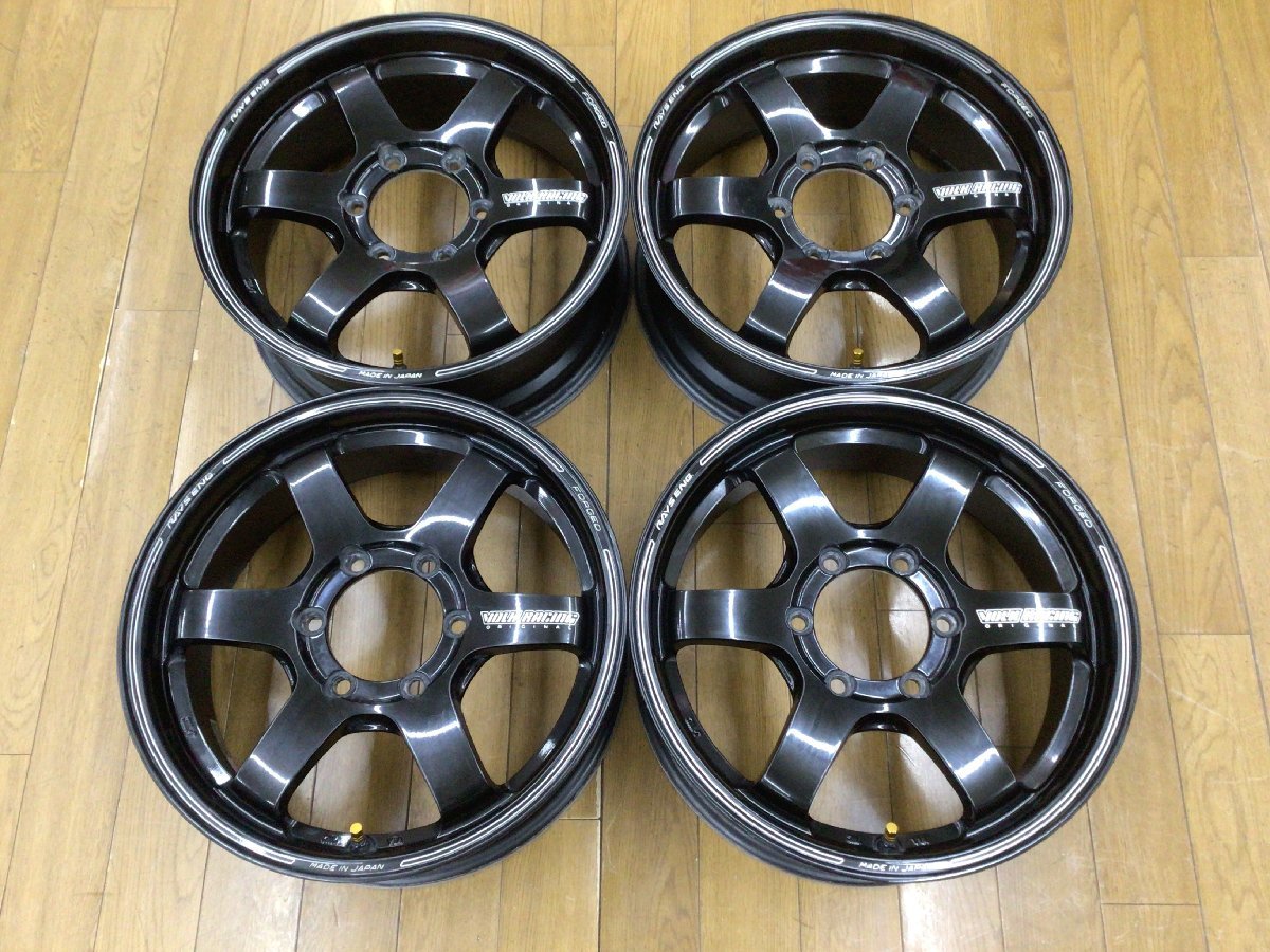 ☆傷小美品 ハイエース 200系 RAYS VOLK RACING TE37SB 17インチ 6.5J+ 