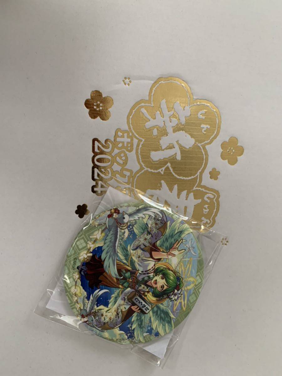 モンスターストライク　新春ボックス　和紙缶バッジコレクション　ガブリエル　送料無料_1