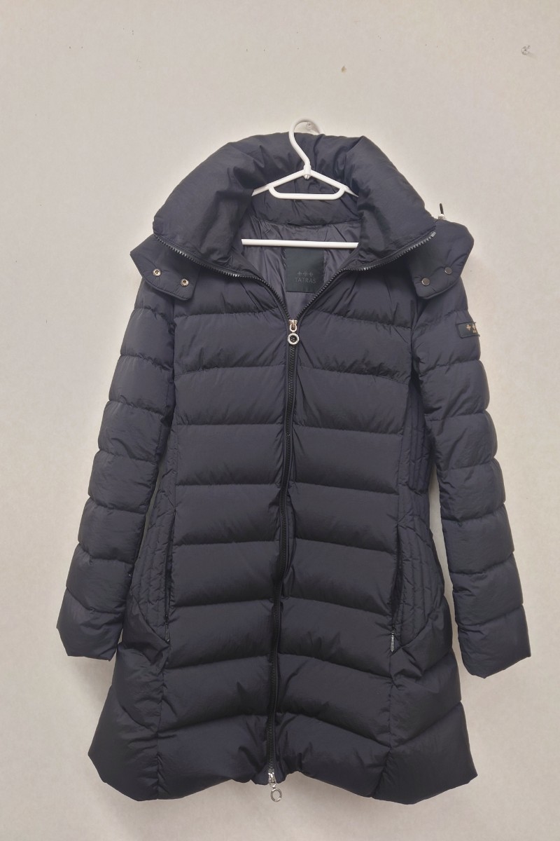 N☆1円〜中古美品 TATRAS タトラス ダウンコート Aライン 160 84A  
