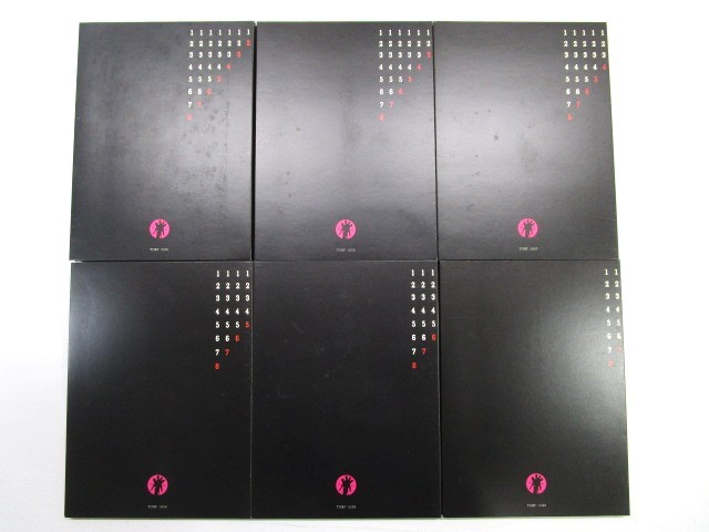 BOOWY GIGS BOX 完全生産限定 DVD 8枚組 (豪華BOX仕様) 付録『HYSTERIA