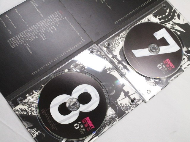 BOOWY GIGS BOX 完全生産限定 DVD 8枚組 (豪華BOX仕様) 付録『HYSTERIA