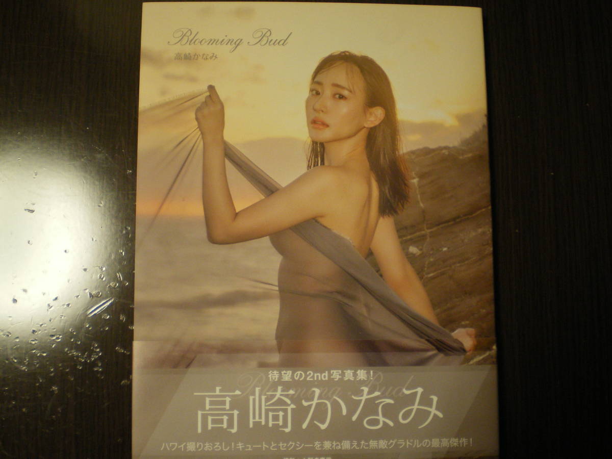 高崎かなみ写真集「Blooming Bud」 生写真5枚付き 送料無料(た行 