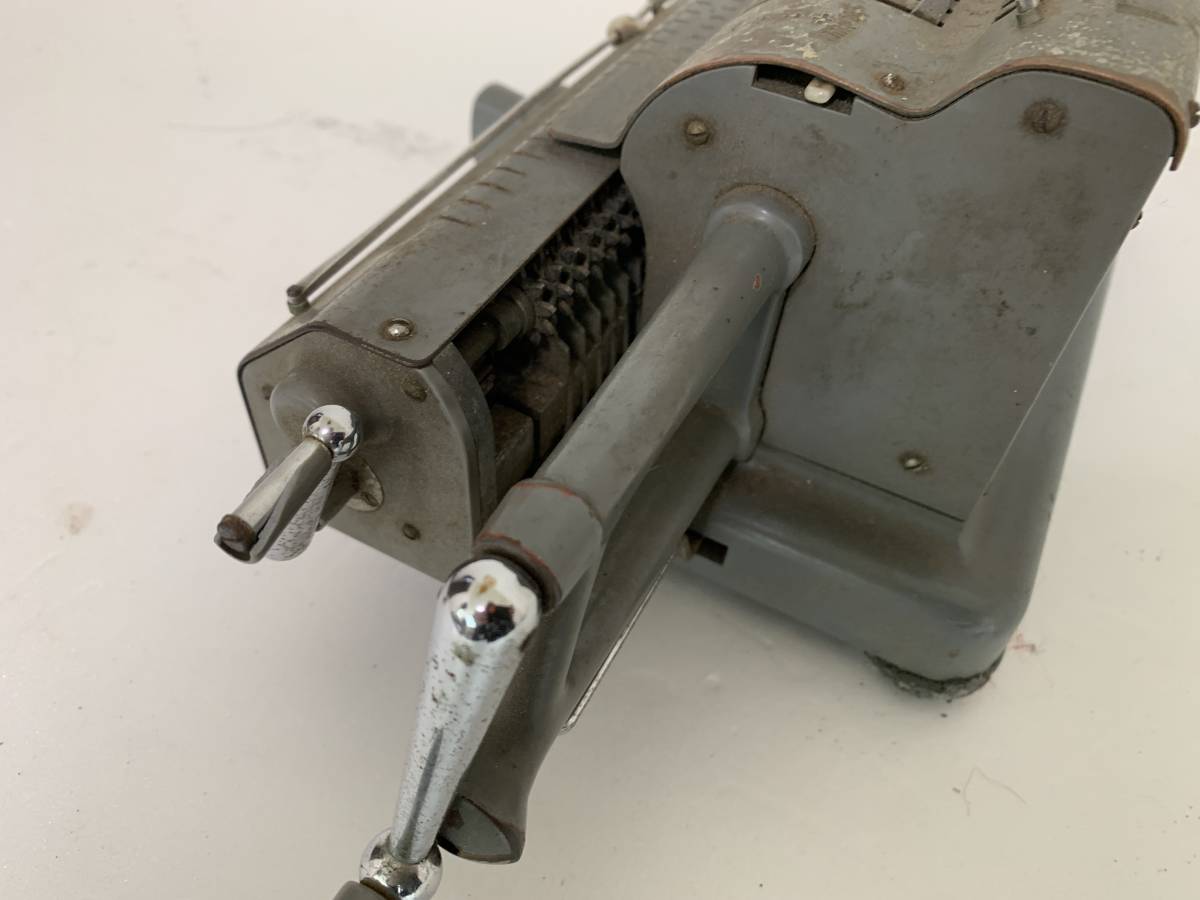TIGER タイガー calculator カリキュレーター 機械式計算機 手回し