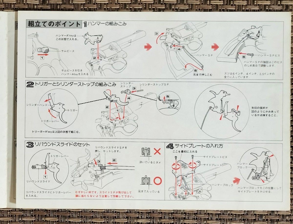 CMC S&W .357 COMBAT MAGNUM M19 マニュアル_6