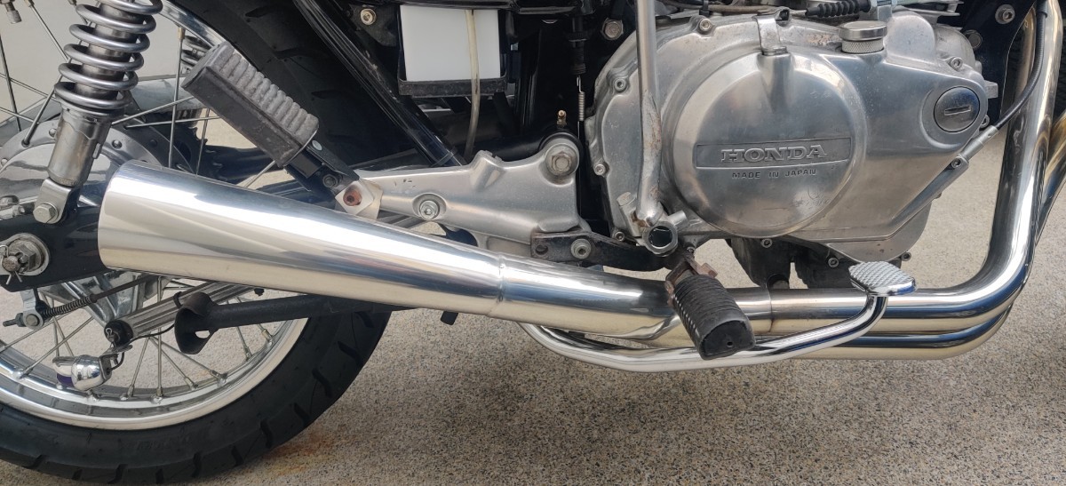 CB250tホークCB400tホーク2CB250nCB400nバブナカノクロスメガホン