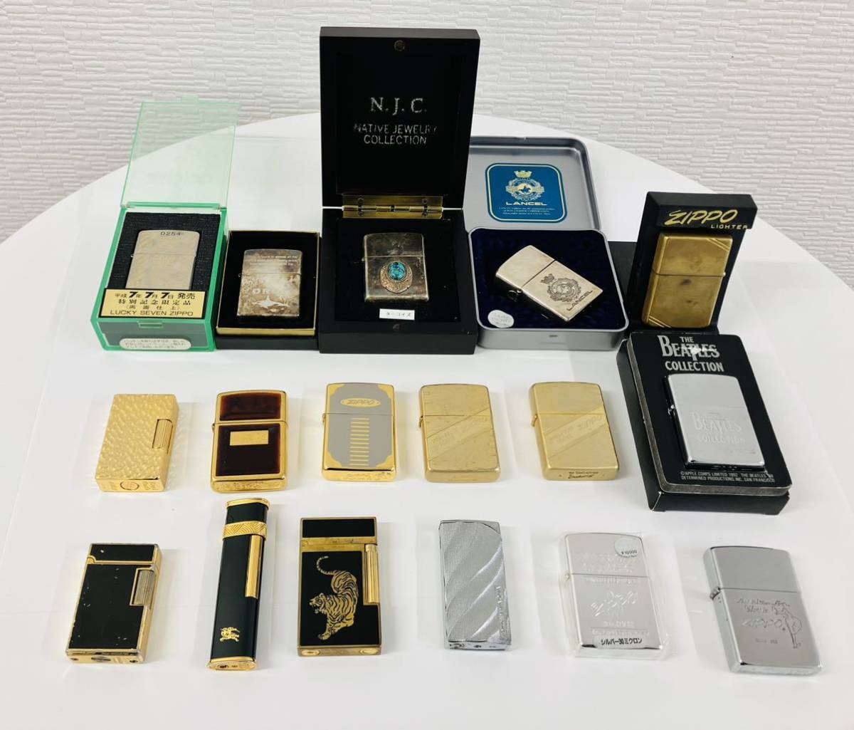 希少品多数/17点おまとめ】ZIPPO ジッポ LANCEL ランセル バーバリー 