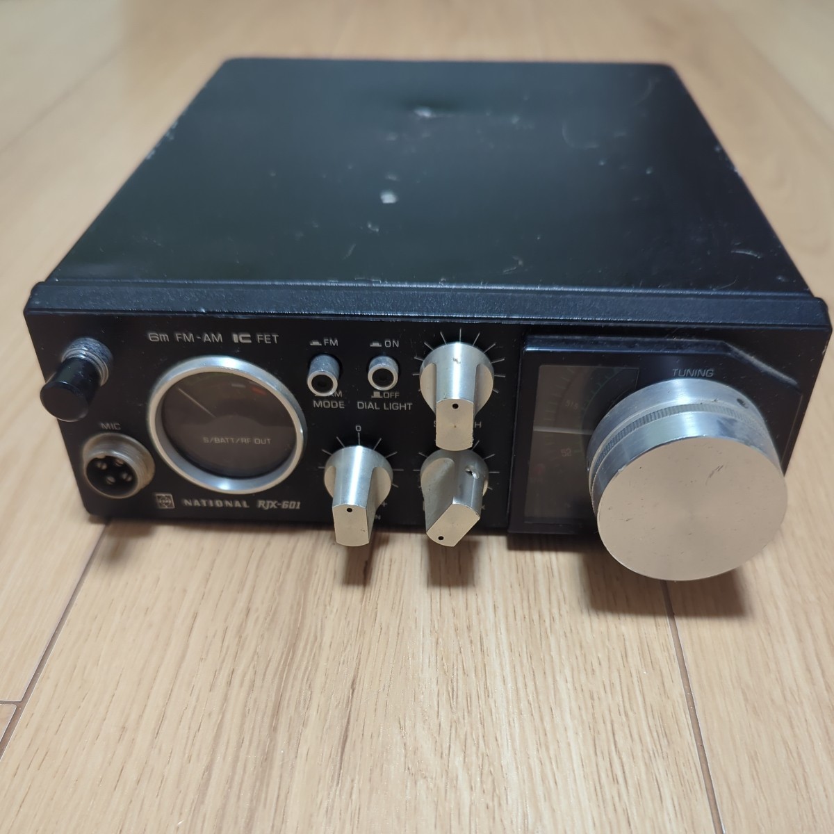 National RJX-601 FM AM トランシーバー ナショナル 本体のみ 動作