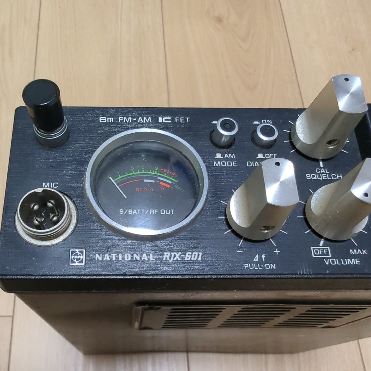 National RJX-601 FM AM トランシーバー ナショナル 本体のみ 動作