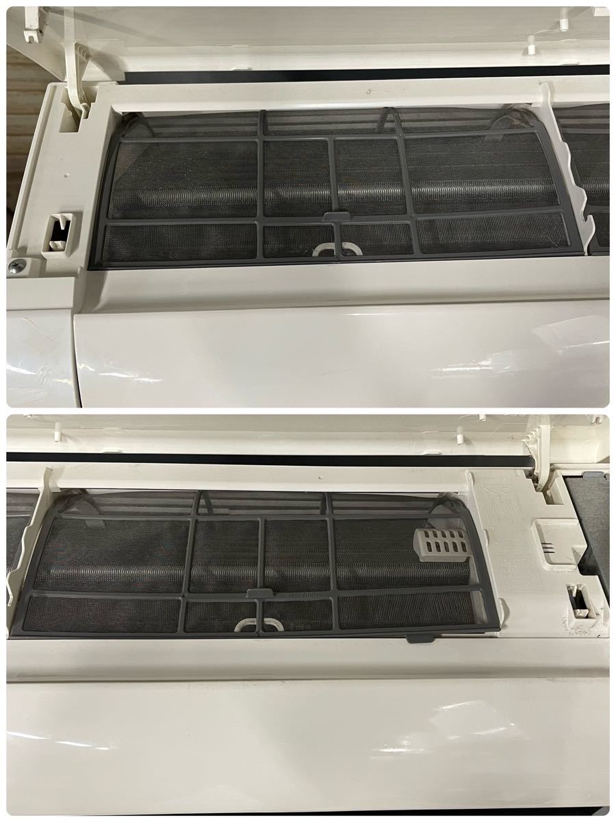 1円スタート！】HITACHI 日立 ルームエアコン 白くまくん RAS-D22KBK(W