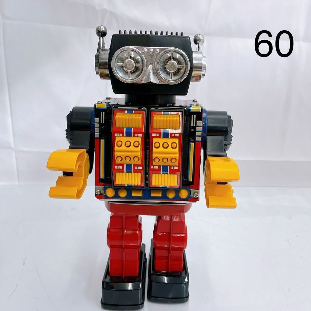 1SB71 堀川玩具 ジャンボ火星大王 ブリキ ロボット ニューアクション