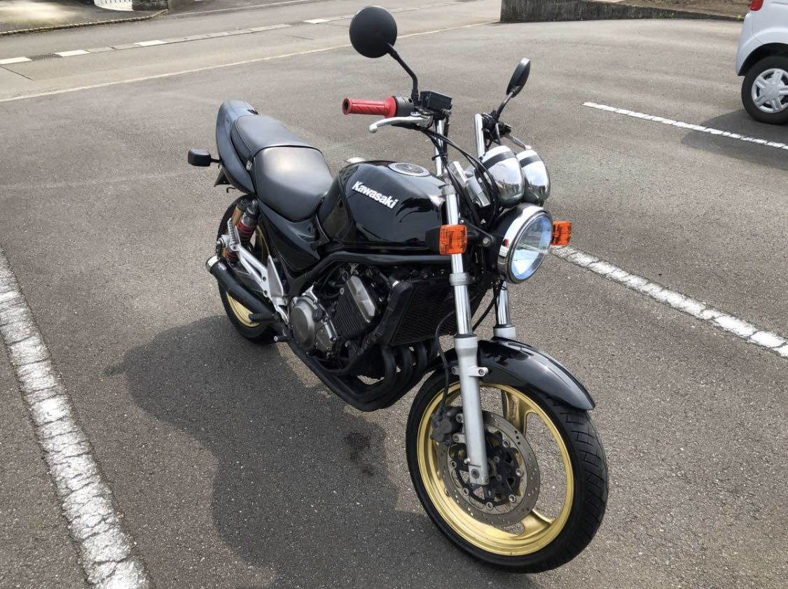 Kawasaki ぎこち バリオス2 ZR250B 登録書類完備 始動動画有