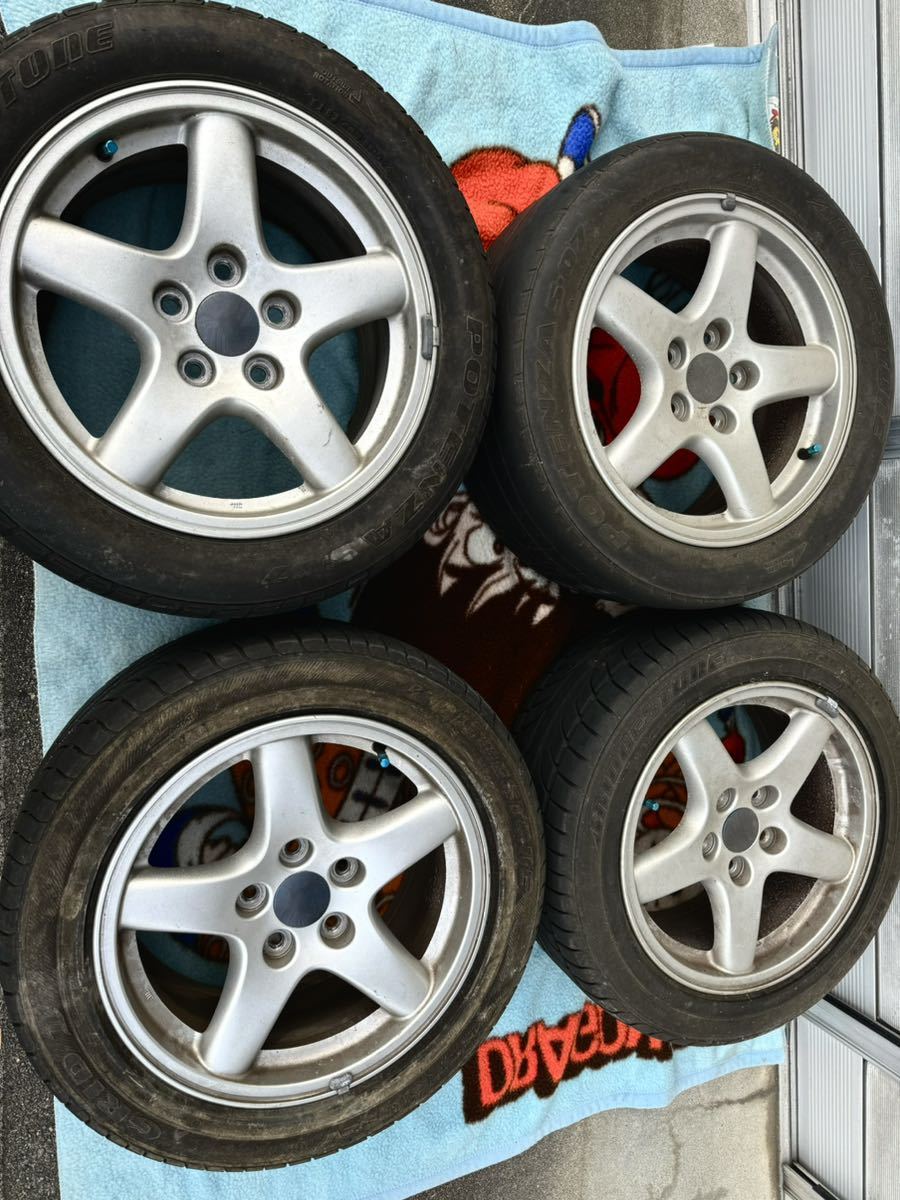 マツダ FD3S RX-7 後期(6型) 16インチ 純正ホイール 225/50R16 4本