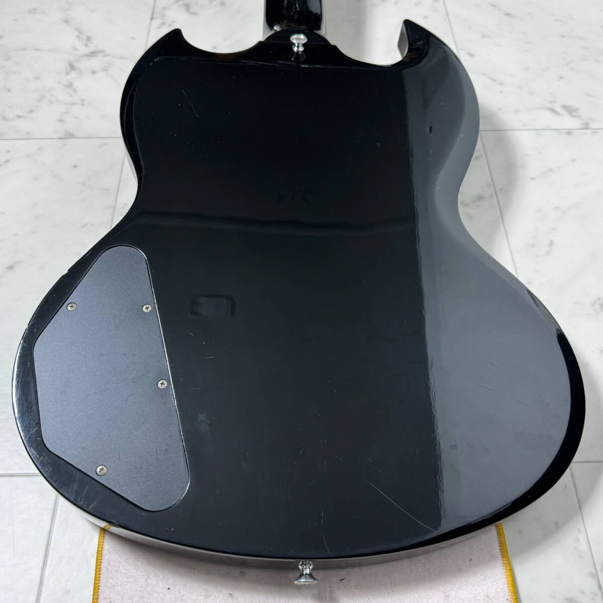 希少 Orville by Gibson SG STANDARD 1989年製 日本製 Gibson基盤 PU 搭載 スモールピックガード オービル by ギブソン_10