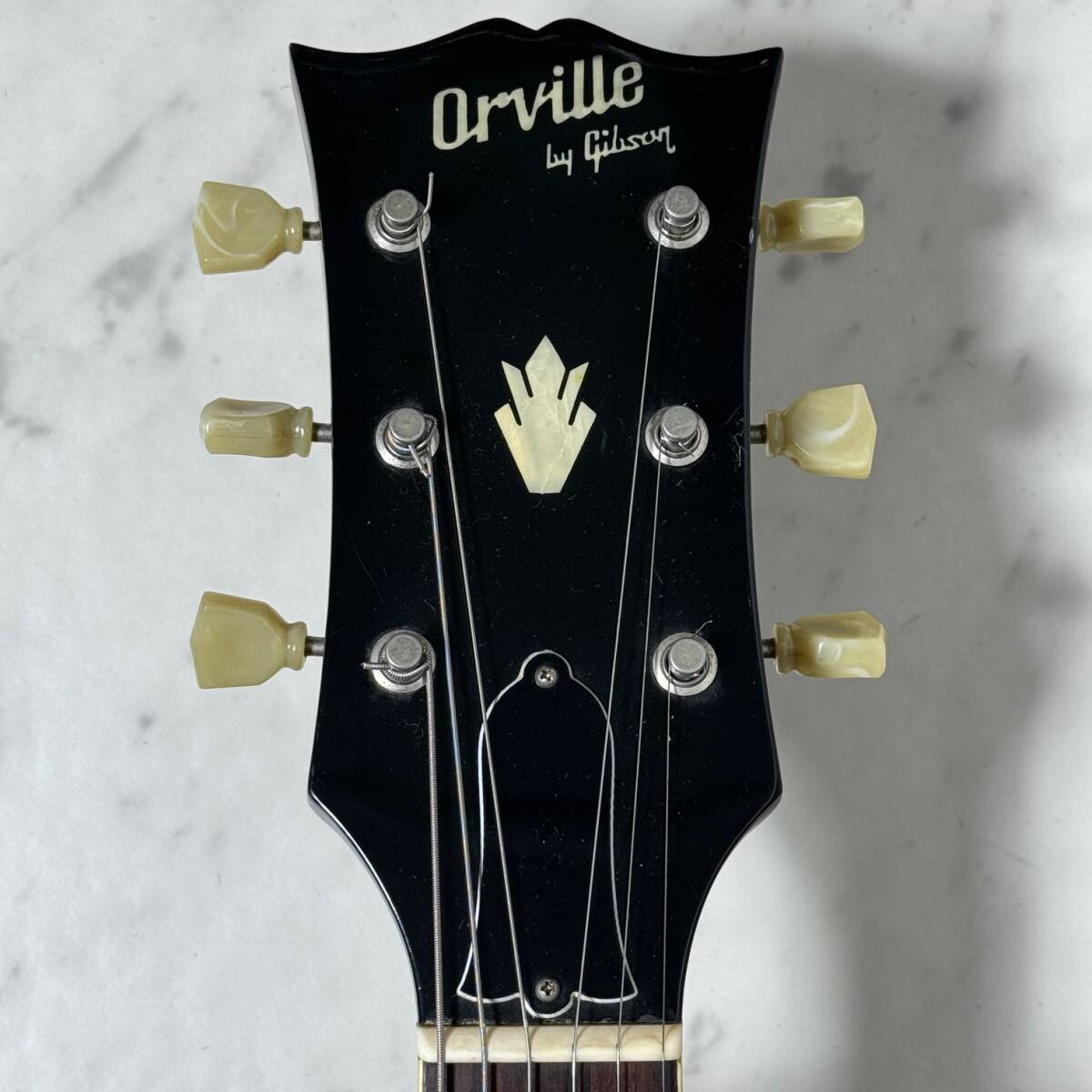 希少 Orville by Gibson SG STANDARD 1989年製 日本製 Gibson基盤 PU 搭載 スモールピックガード オービル by ギブソン_3
