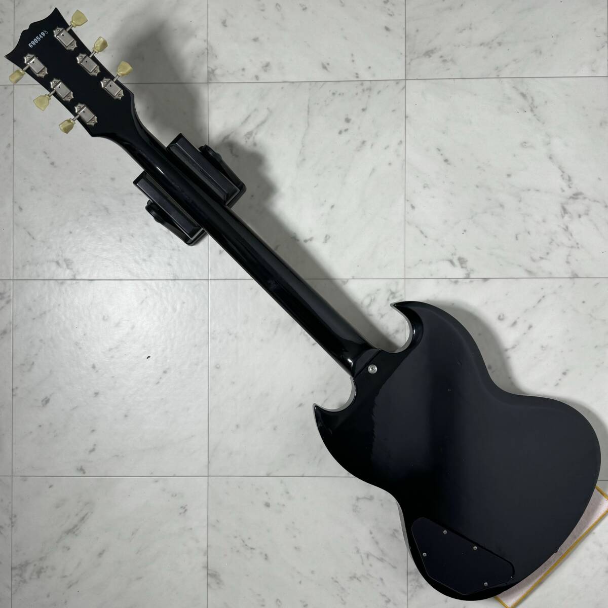 希少 Orville by Gibson SG STANDARD 1989年製 日本製 Gibson基盤 PU 搭載 スモールピックガード オービル by ギブソン_7