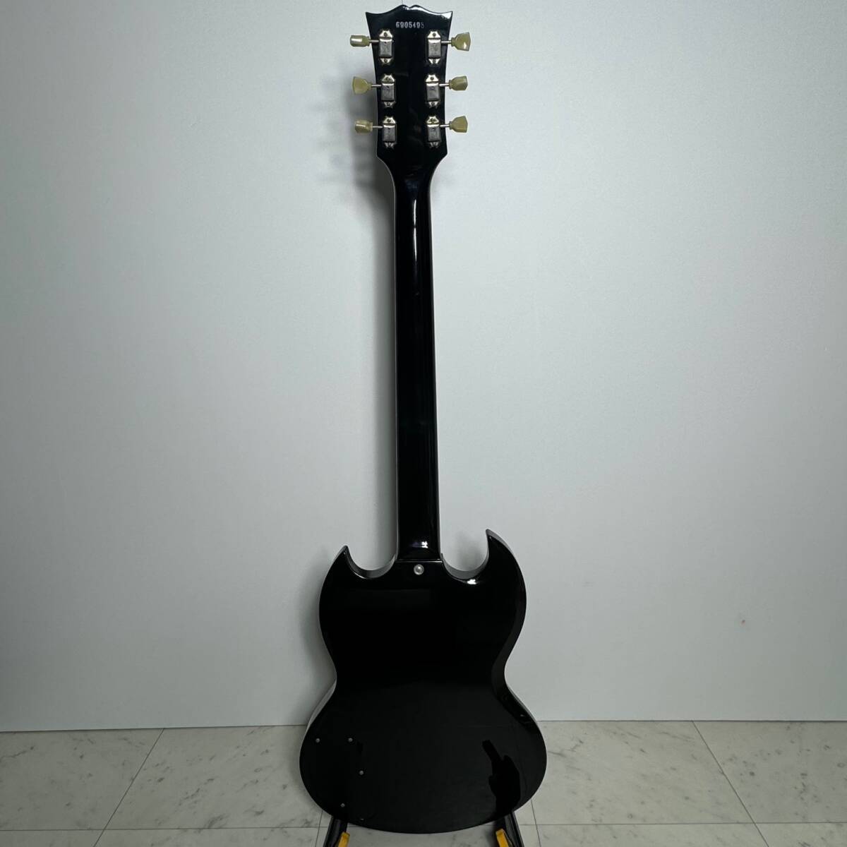 希少 Orville by Gibson SG STANDARD 1989年製 日本製 Gibson基盤 PU 搭載 スモールピックガード オービル by ギブソン_8