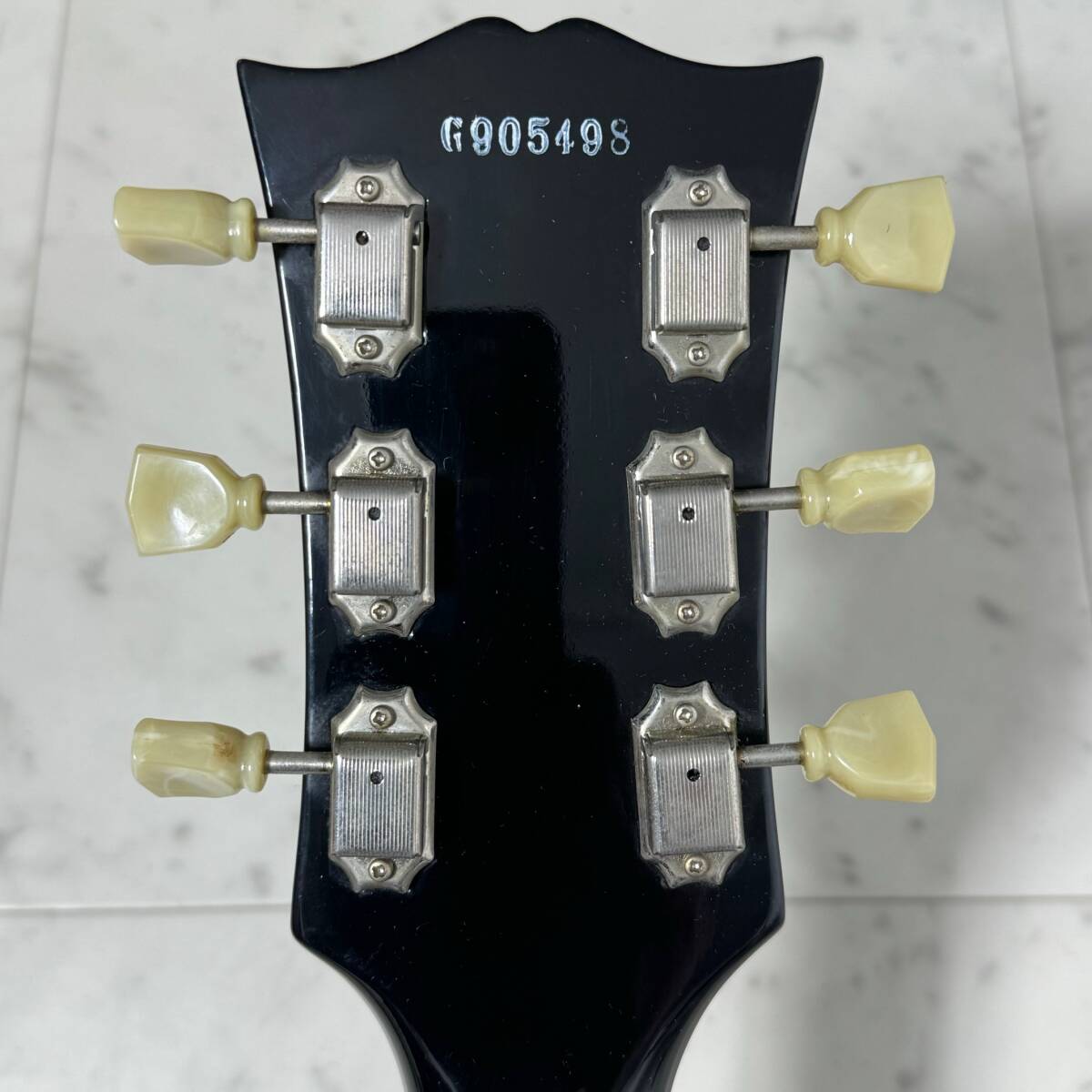 希少 Orville by Gibson SG STANDARD 1989年製 日本製 Gibson基盤 PU 搭載 スモールピックガード オービル by ギブソン_9