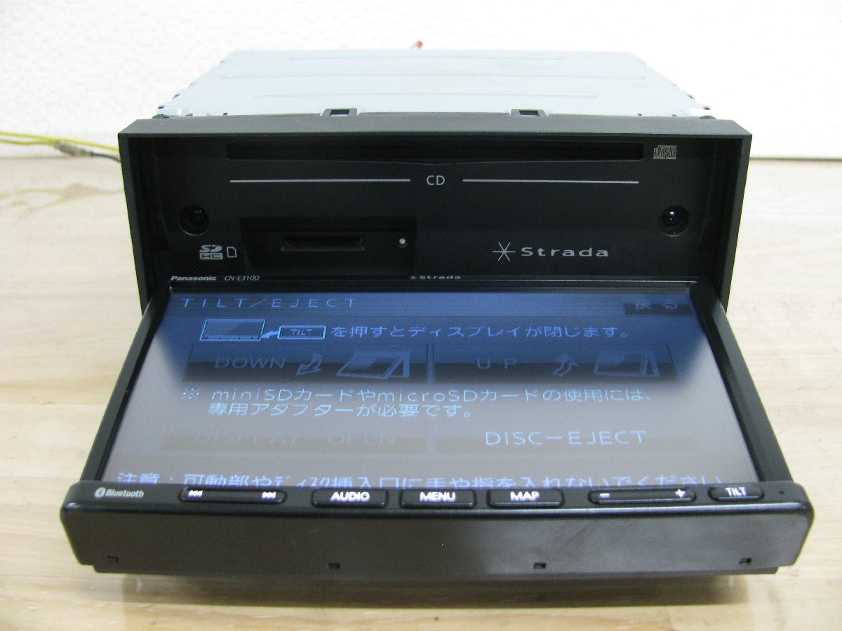 107726-B]パナソニック SSDナビ CN-E310D ワンセグ/Bluetooth内蔵