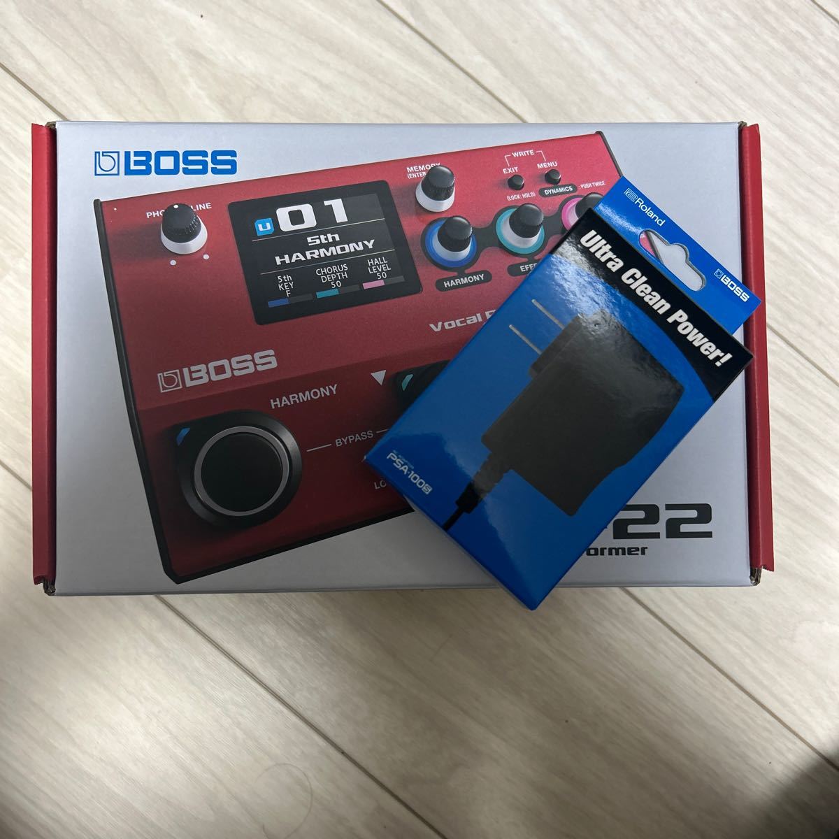 【未使用品】定価以下 純正アダプター付き BOSS VE-22 Vocal Performer ボーカルエフェクター 新製品ボス_2