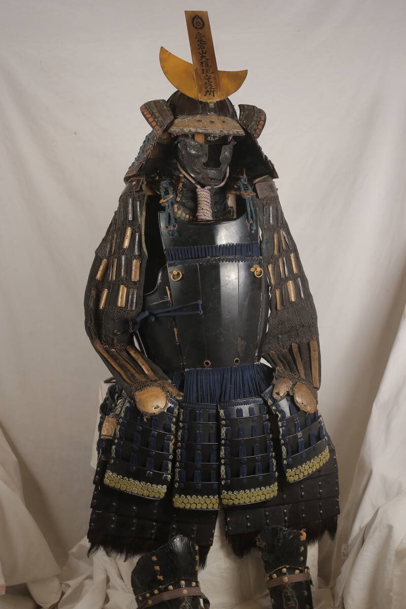 唐櫃　等身大　甲冑　具足　火縄 仙台胴具足 等身大 江戸時代 戦国時代 室町時代 甲冑 具足 火縄(甲冑