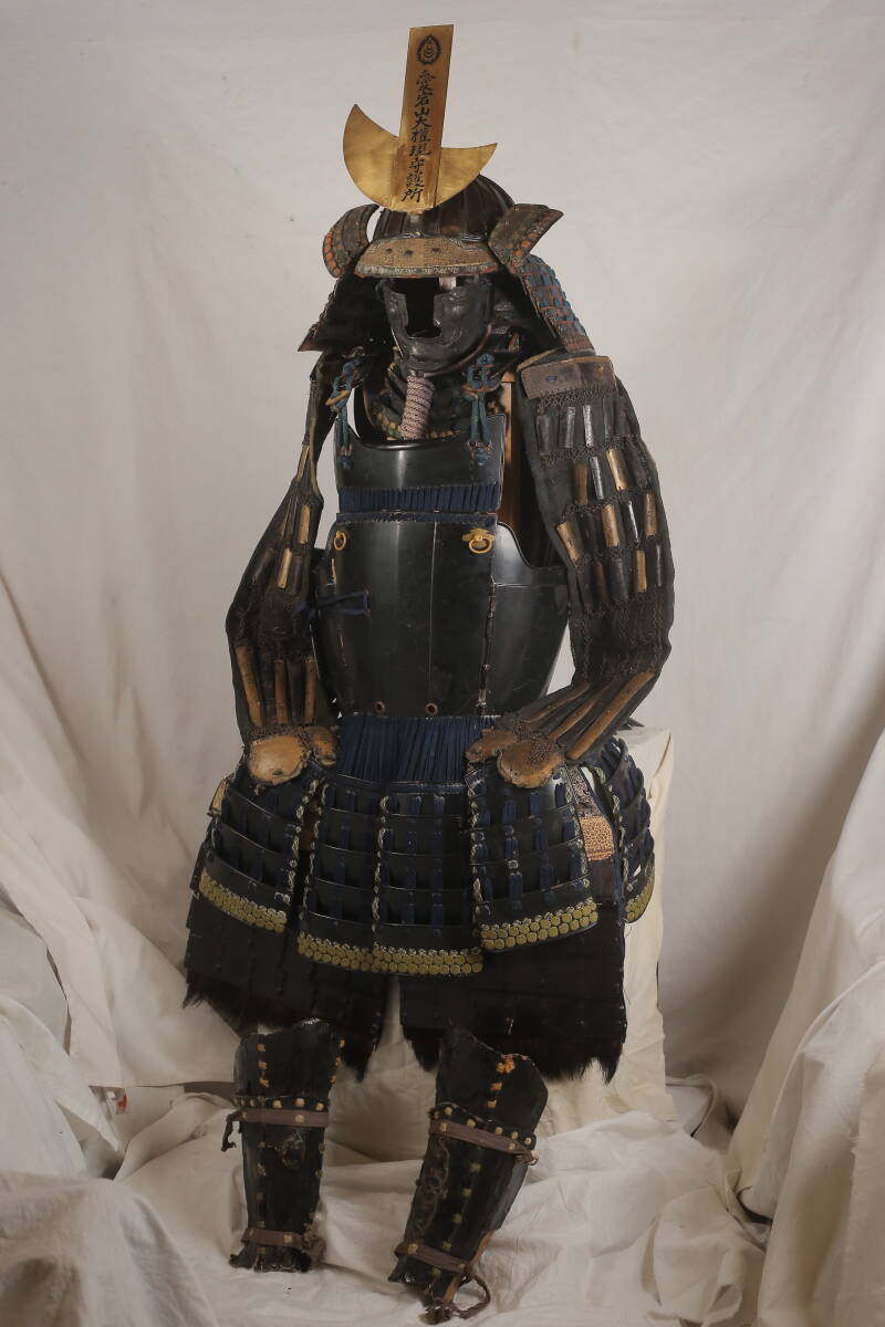 唐櫃　等身大　甲冑　具足　火縄 仙台胴具足 等身大 江戸時代 戦国時代 室町時代 甲冑 具足 火縄(甲冑