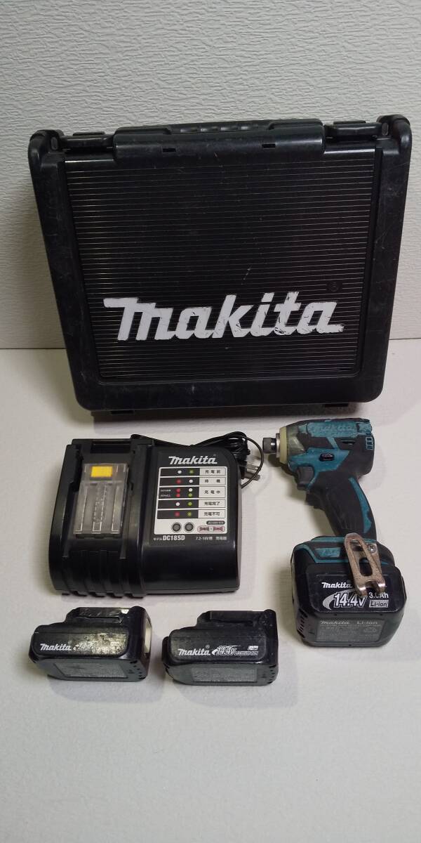 マキタ　充電式インパクトドライバ　TD137D 14.4V　（ジャンク）_1