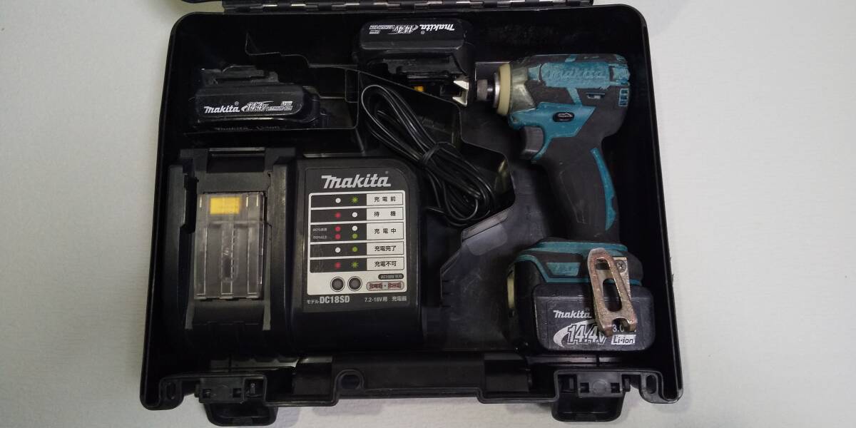 マキタ　充電式インパクトドライバ　TD137D 14.4V　（ジャンク）_2