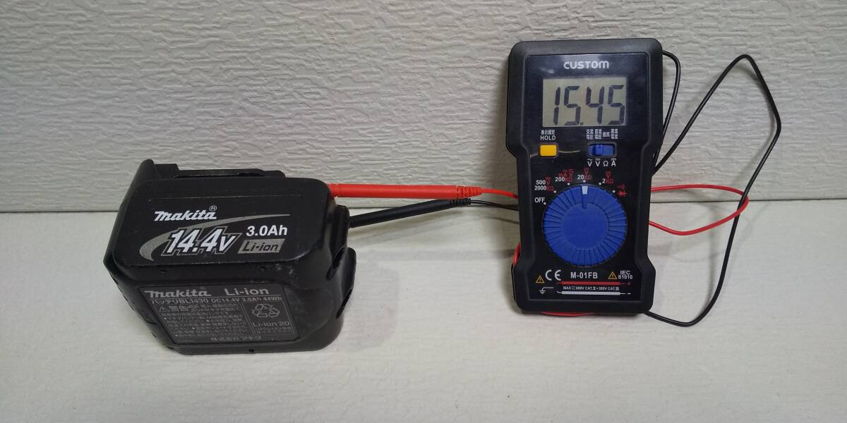 マキタ　充電式インパクトドライバ　TD137D 14.4V　（ジャンク）_8