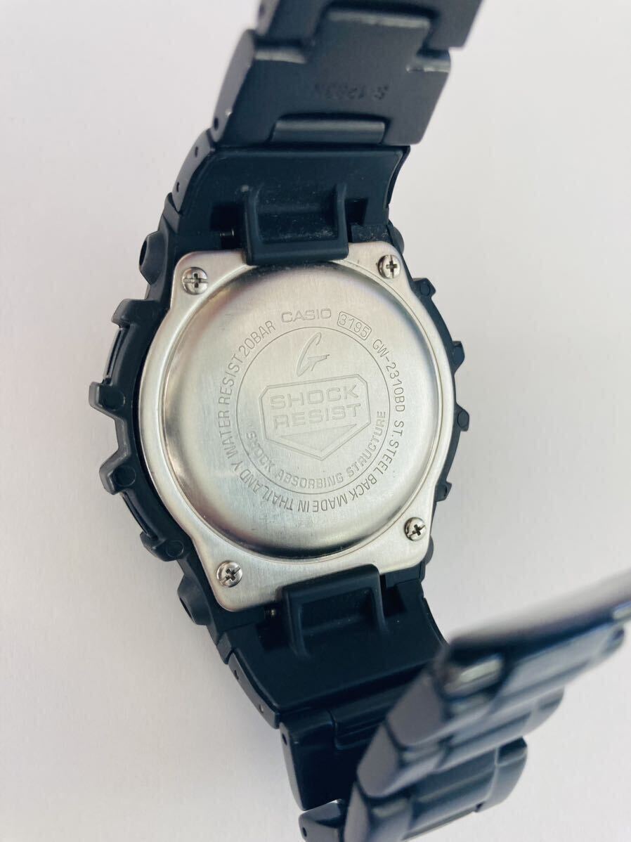 カシオ　ジーショック G-SHOCK 腕時計 GW-2310BD-4JF タフソーラー デジタル メタルバンド ウォッチ 黒 ブラック _4