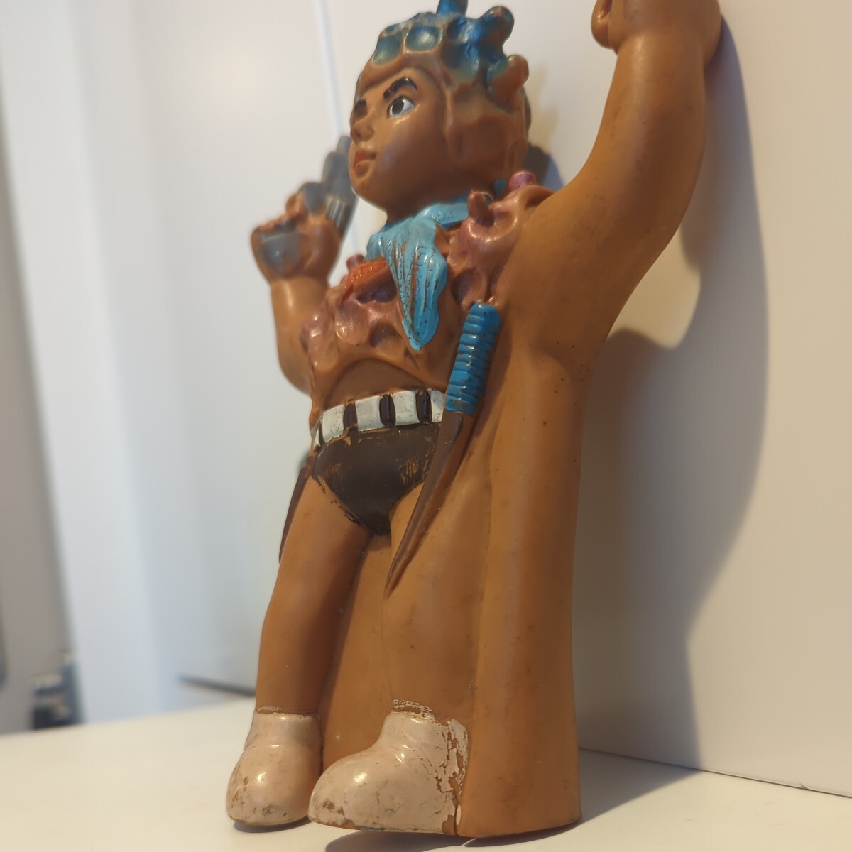 ソフビ人形 キャプテンウルトラ キケロ星人 キケロのジョー 昭和レトロ 