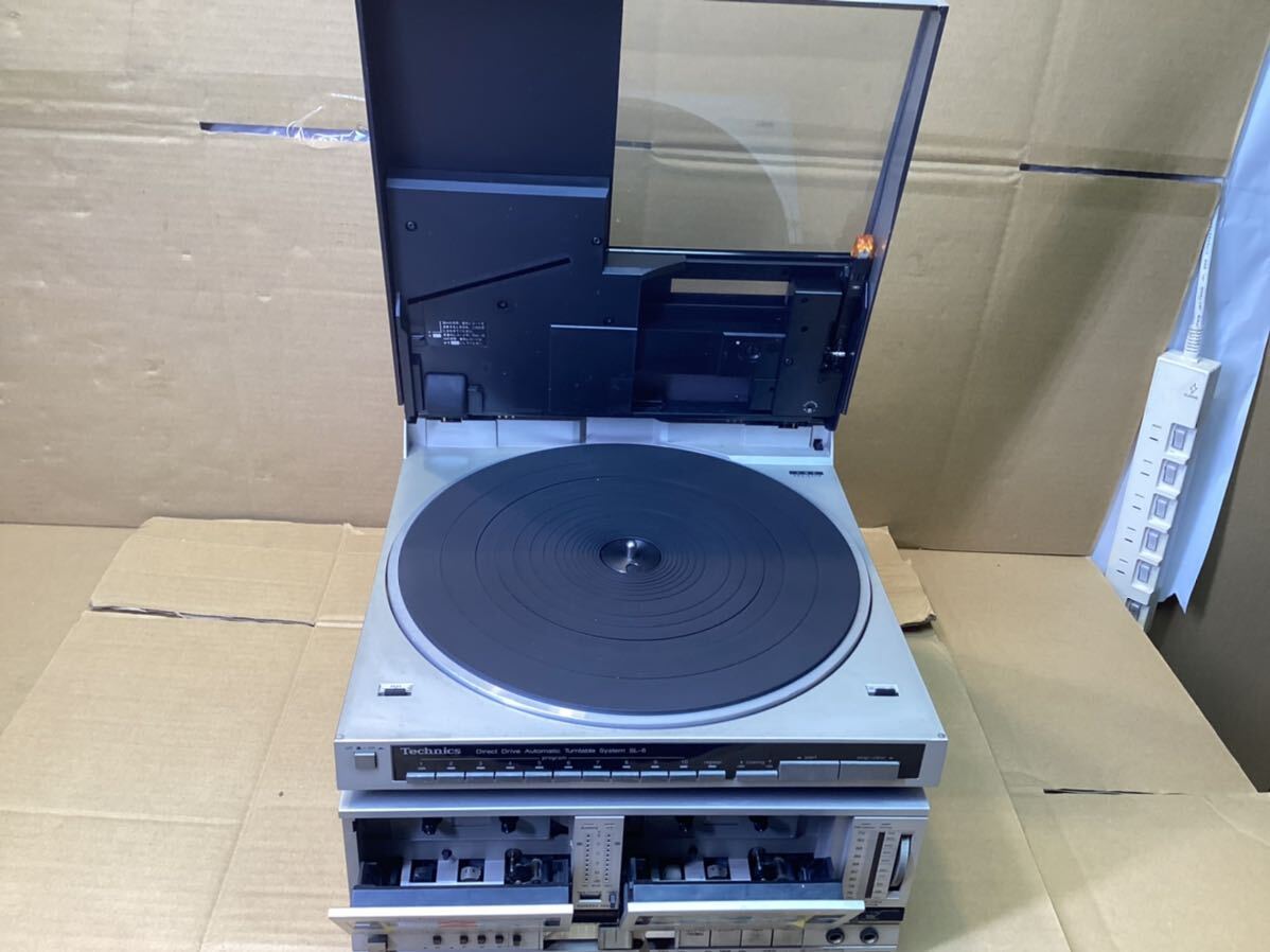Technics テクニクス SL-6 レコードプレーヤー SA-K6W カセット