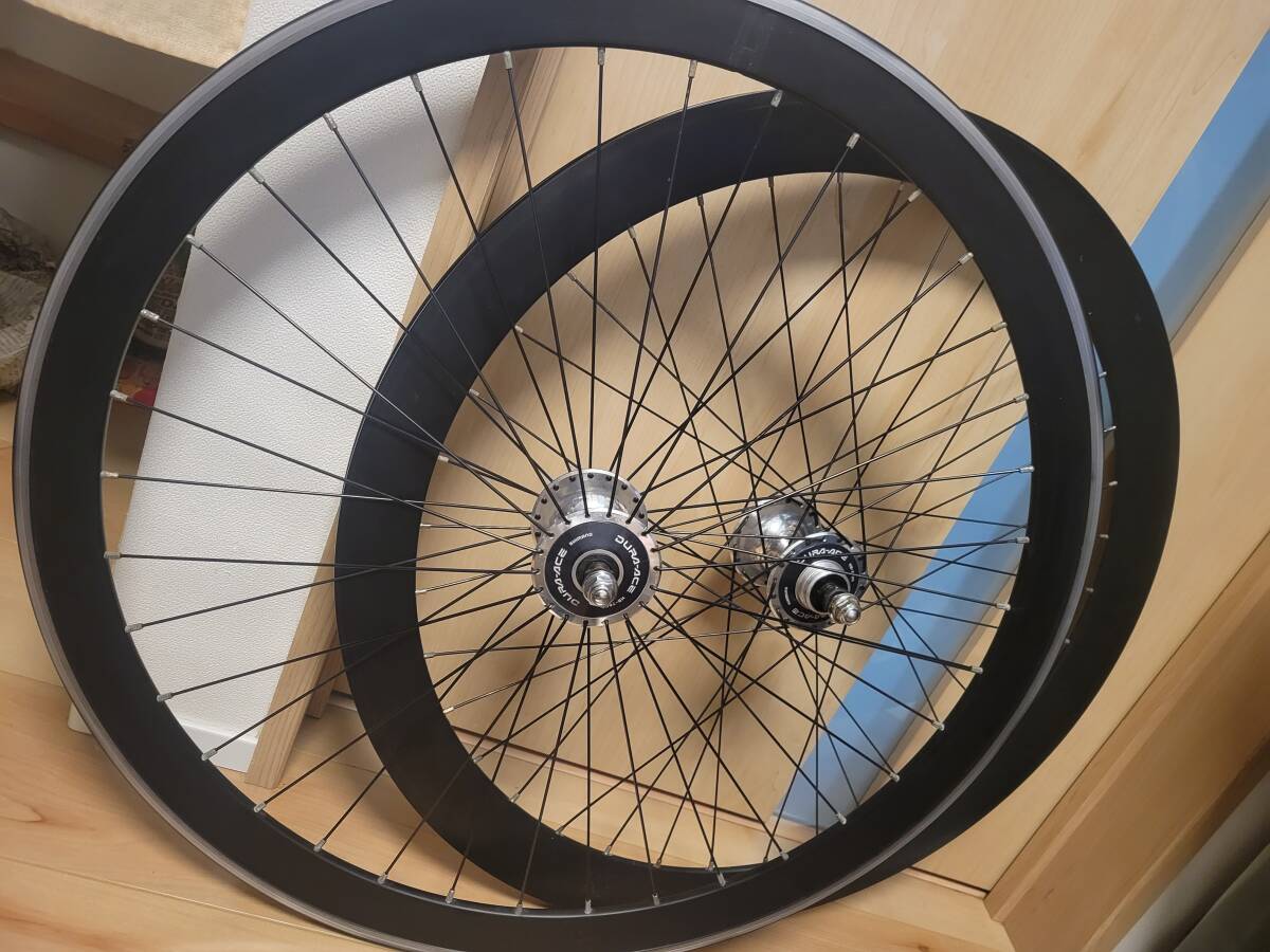 H PLUS SON スーパーライト DURA-ACE クリンチャー NJS ピストホイール