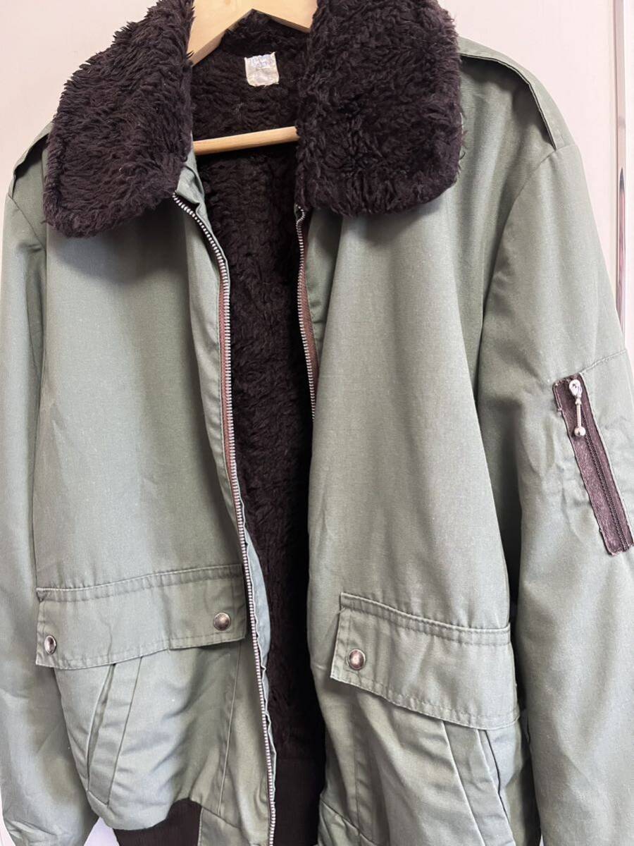 美品フランス製ヴィンテージフライトジャケット　40サイズ 色目と素材感が流石なフレンチヴィンテージです。_2