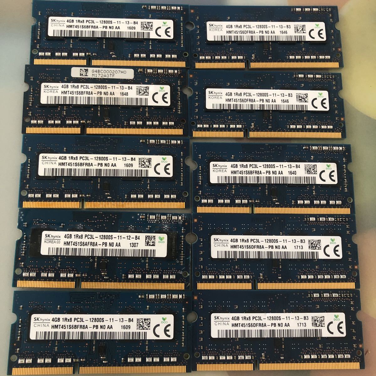 Mémoire RAM SK HYNIX 4GB DDR3 PC3L Pour PC Portable - Utilisé En Bon état