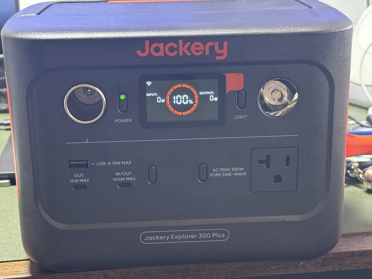 美品) Jackery Solar Generator 300 Plus 40W Mini ポータブル 電源
