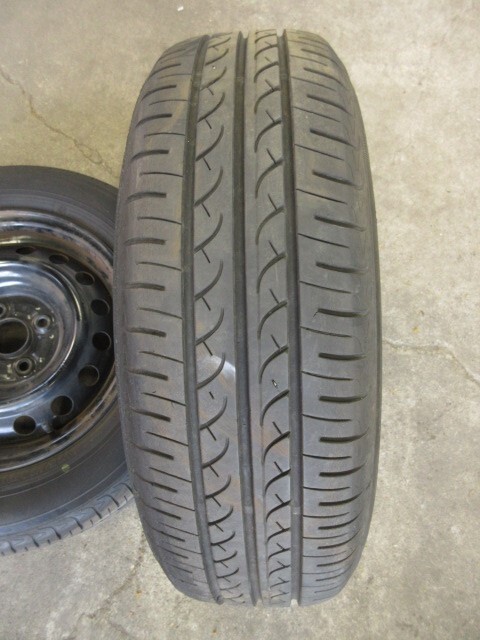 トヨタ純正 シエンタ NCP81 14インチ スチールホイール タイヤ付 175 