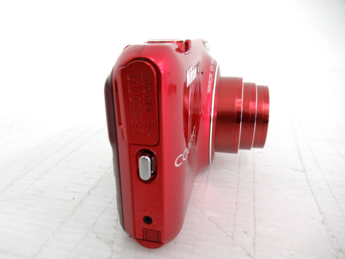 【Nikon/ニコン】卯④412//COOLPIX S6400 レッド/コンデジ/コンパクトデジタルカメラ_5
