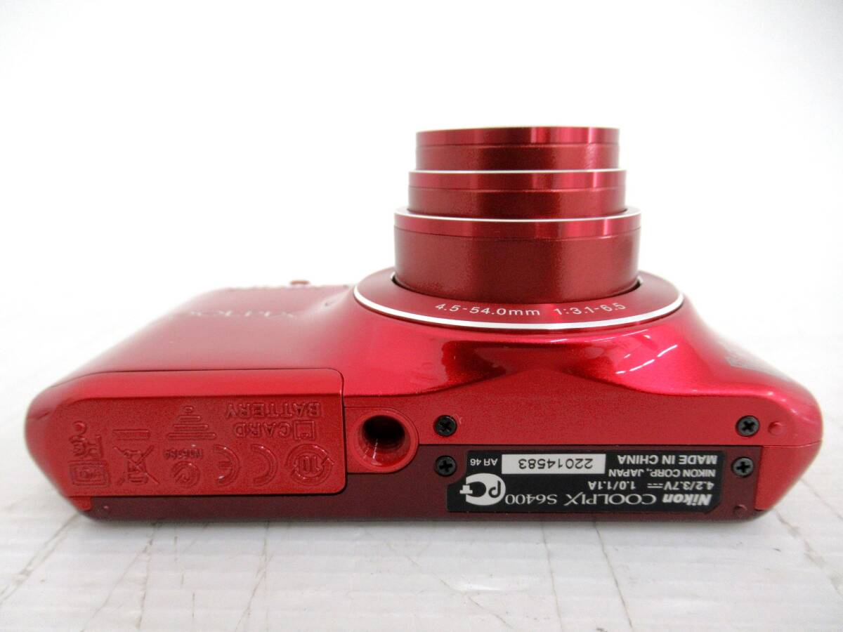 【Nikon/ニコン】卯④412//COOLPIX S6400 レッド/コンデジ/コンパクトデジタルカメラ_7