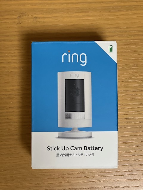 【未使用】Ring Stick Up Cam Battery 屋内外用セキュリティカメラ_1