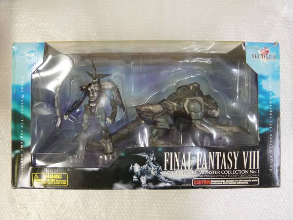 難有 ARTFX FFⅧ/FF8 フィギュア オメガウェポン/箱傷[梱0.4