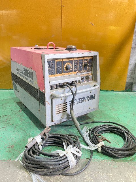1円スタート！】新ダイワ 防音型 エンジン発電機兼用溶接機 EGW150M