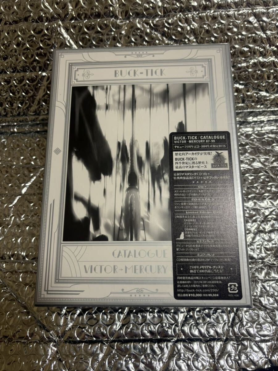 BUCK-TICK★新品★CATALOGUE VICTOR→MERCURY 87-99★1dvd 3cd 初回生産限 残り数本_1