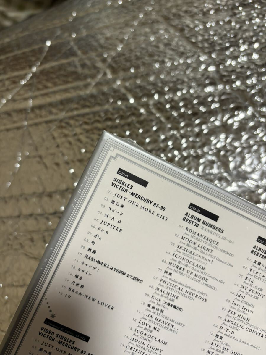 BUCK-TICK★新品★CATALOGUE VICTOR→MERCURY 87-99★1dvd 3cd 初回生産限 残り数本_5