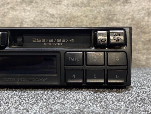 当時物 KENWOOD KRC-X11 カセットデッキ グラフィックイコライザー