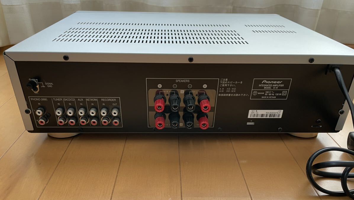 Pioneer a-10 パイオニア　プリメインアンプ_4