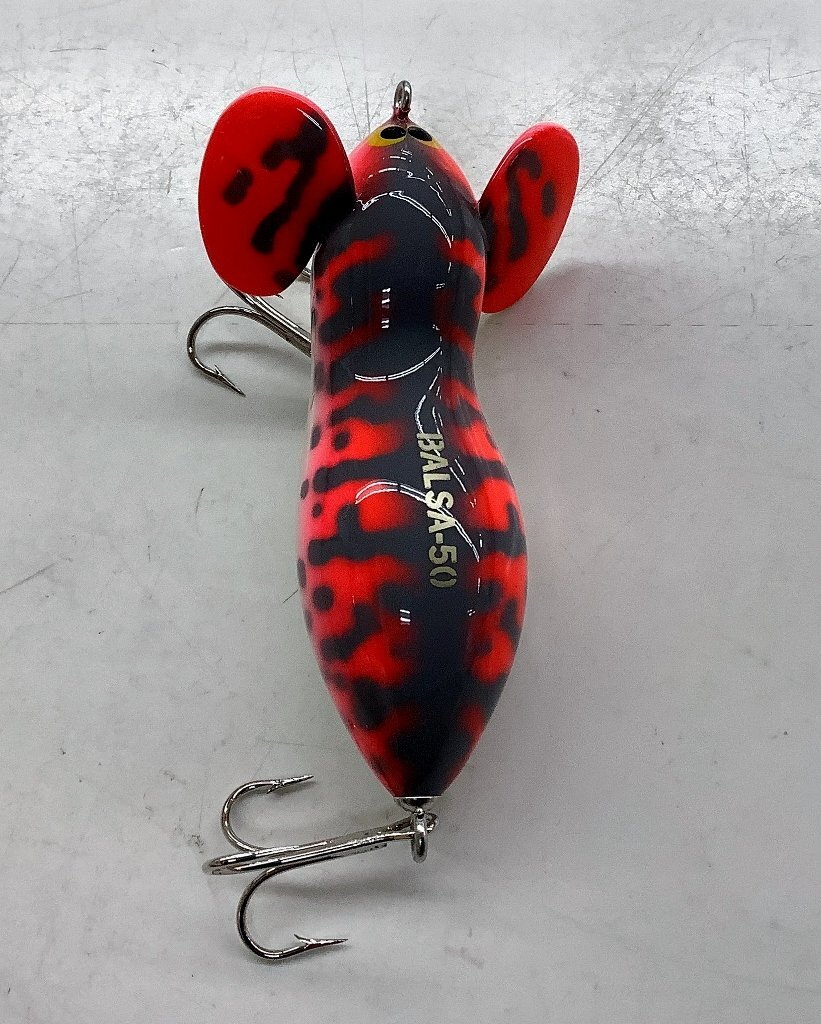 【未使用品】 バルサ50 オールド ラージマウス ビッグ【中古特Sランク】青島サイン入り_3