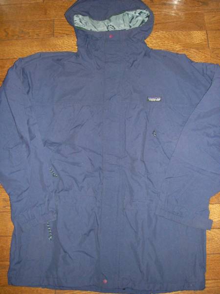  Patagonia ストームジャケット size：L 色：ネイビー(Lサイズ)｜売買されたオークション情報、yahooの商品情報をアーカイブ公開 - オークファン 男性用