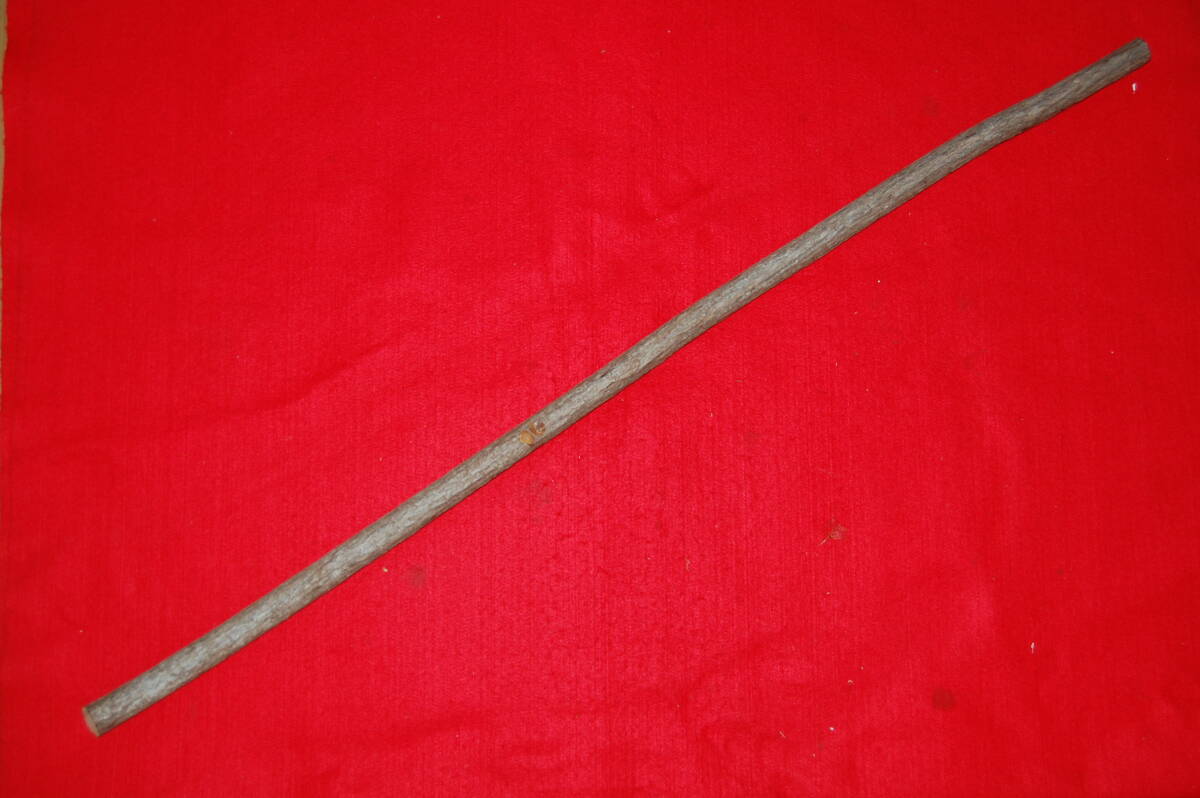 【めったに出ないロングサイズ！】特選上級品/限定原木牛殺し柄　鎌柄カマツカ大ハンマー鉈玄能柄1025mmX28mm_1