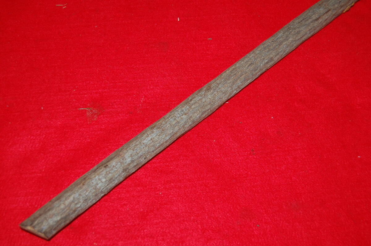 【めったに出ないロングサイズ！】特選上級品/限定原木牛殺し柄　鎌柄カマツカ大ハンマー鉈玄能柄1025mmX28mm_9